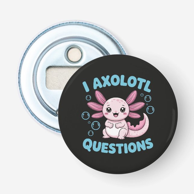Abrebotellas Preguntas de Ajolote (Anverso)