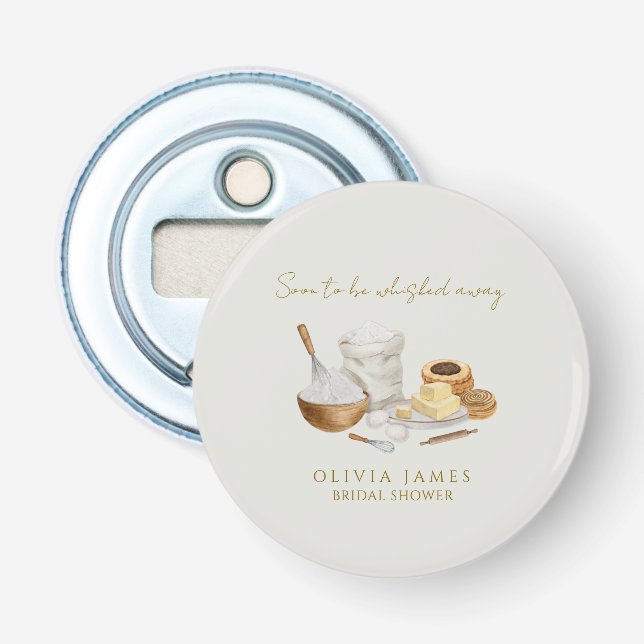 Abrebotellas próximamente ducha de novia (Anverso)