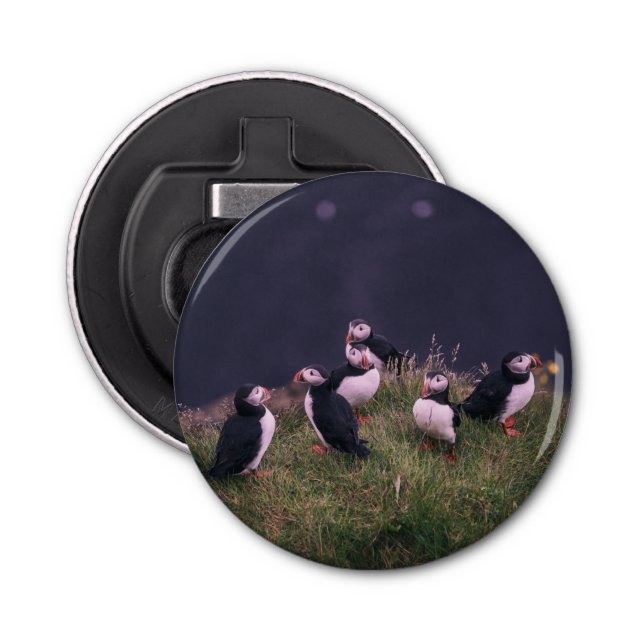 Abrebotellas Puffins atlánticos (Anverso)