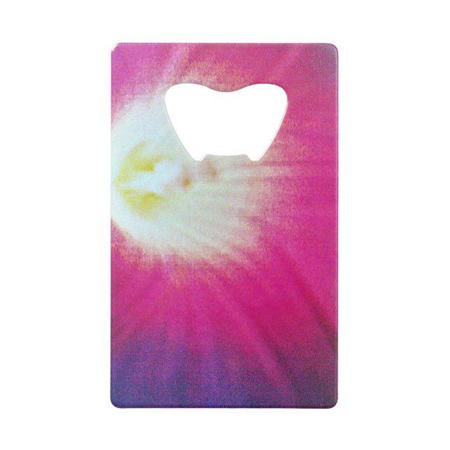 Abrebotellas púrpura de la tarjeta de crédito (Anverso)