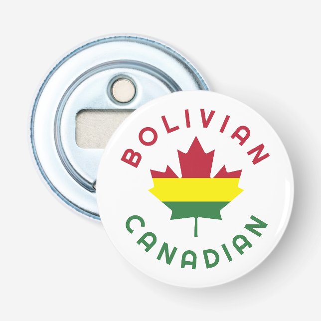 Abrebotellas Raíces de Canadá en Bolivia (Anverso)