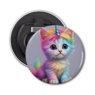 Abrebotellas Rainbow Unicorn Kitten