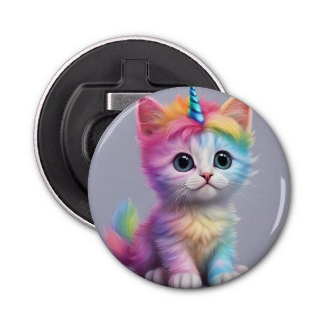 Abrebotellas Rainbow Unicorn Kitten (Anverso)