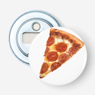 Abrebotellas Rebanada de pizza de pepperoni clásica de Slippery