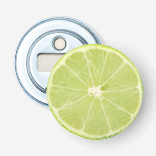 Abrebotellas Rebanada fresca de la fruta de la cal