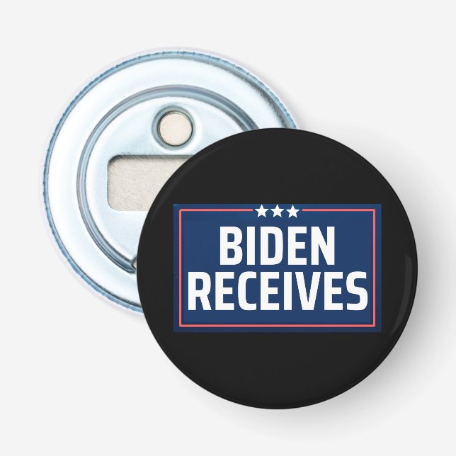 Abrebotellas Recibos de Biden (Anverso)
