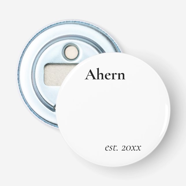 Abrebotellas Recién casados (Anverso)