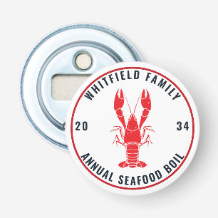 Abrebotellas Recuerdo de Langosta de Hervido Anual de Mariscos 