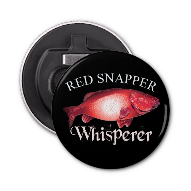 Abrebotellas Red Snapper Whisperer Dark (Anverso)