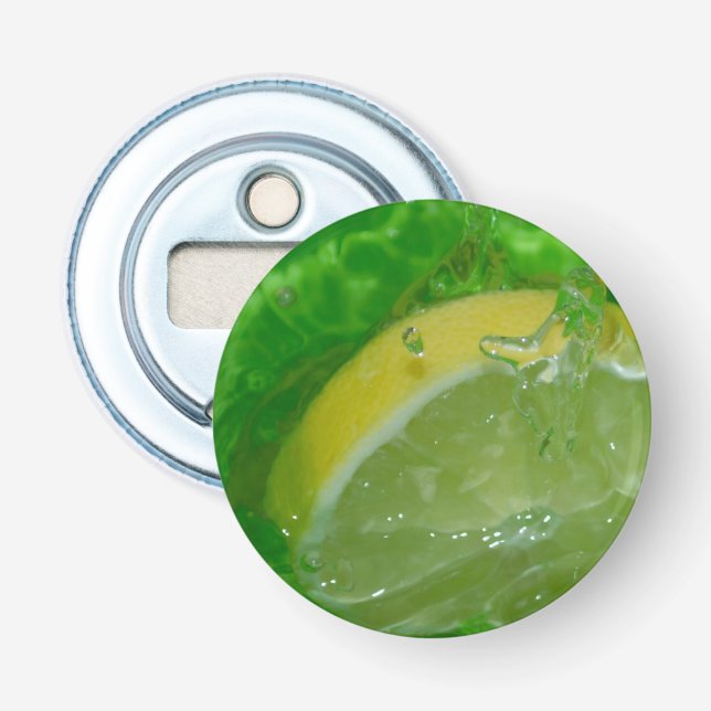 Abrebotellas Refrescante Salpicadura de Limón (Anverso)