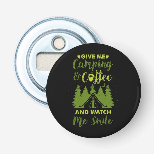 Abrebotellas Regalo de café de camping (Anverso)