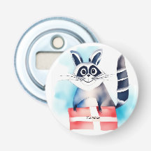 Regalo de cumpleaños de Cute Raccoon