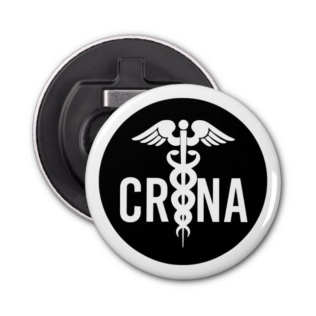 Abrebotellas Regalo de enfermero anestesista certificado por CR (Anverso)