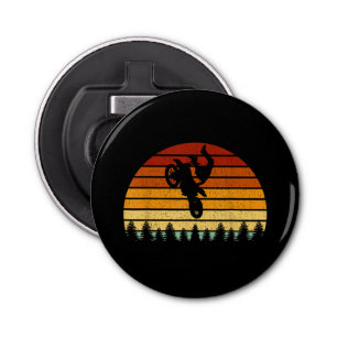Abrebotellas Regalo De Motocross Vintage Sunset Para Bikers & M