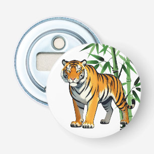 Abrebotellas Regalo de Tigre de Dibujos Animados Amante de Tigr