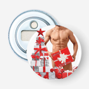 Abrebotellas Regalos de orgullo gay SlipperyJoe Navidad LGBTQIA