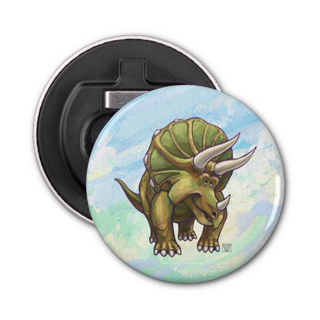Abrebotellas Regalos y accesorios de Triceratops (Anverso)