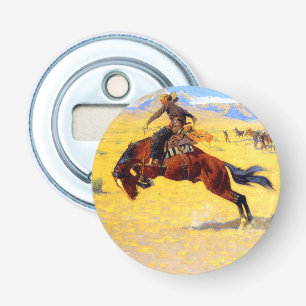 Abrebotellas Remington Old West Horse y Cowboy