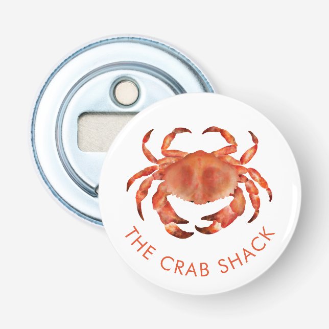 Abrebotellas Restaurante Coastal Crab Bar Business (Anverso)