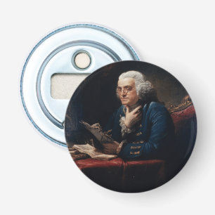 Abrebotellas Retrato de pulgar, Benjamin Franklin Padre fundado