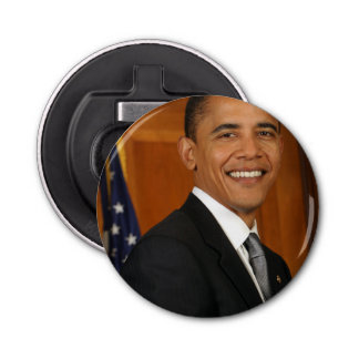 Abrebotellas Retrato oficial de Barack Obama