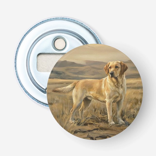 Abrebotellas Retriever de Labrador (Anverso)