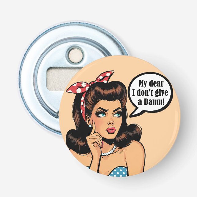 Abrebotellas Retro Pinup_ My (Anverso)