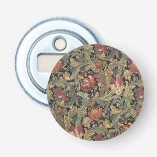 Abrebotellas Rich Floral Tapestry Brocade Antiguo Clásico