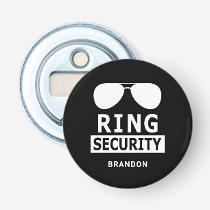Abrebotellas Ring Security Ring Bearer Groomsman Gift