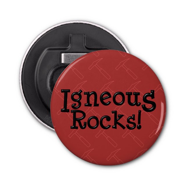 Abrebotellas ¡Rocas Igneous! (Anverso)