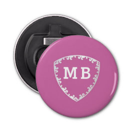 Abrebotellas Romantic Custom initials monogram anniversary