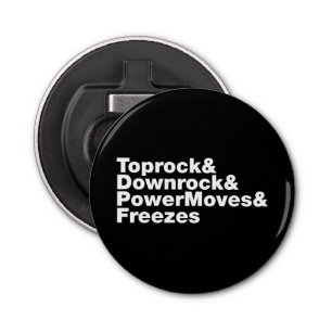 Abrebotellas Rompiendo movimientos (breakdance)