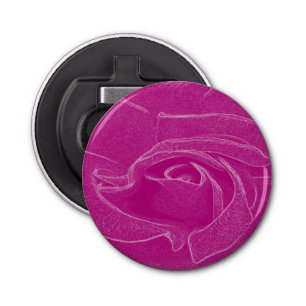 Abrebotellas Rosa de encaje magenta