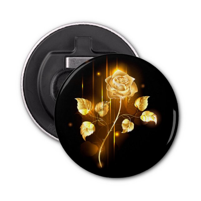 Abrebotellas Rosa de oro (rosa de oro) (Anverso)