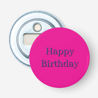 Abrebotellas Rosa - Feliz Cumpleaños