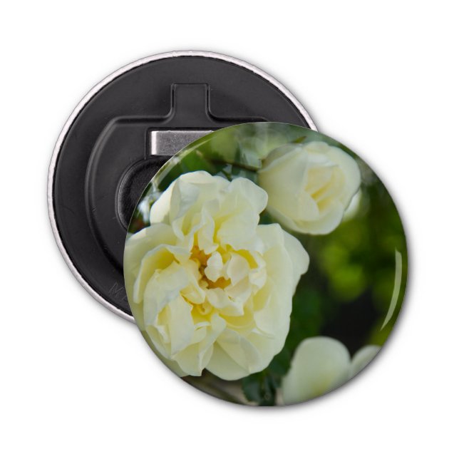 Abrebotellas Rosas blancas para positivo (Anverso)