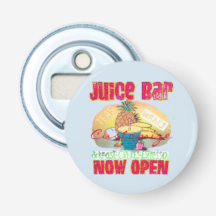 Abrebotellas Rótulo Thunder_Cove del bar de zumos