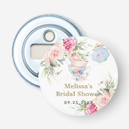 Abrebotellas Rubor Floral Tea Fiesta Bridal Baby Shower Cumplea