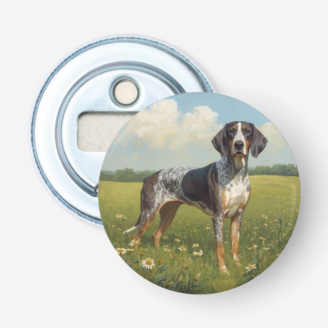 Abrebotellas Sabueso Bluetick (Anverso)