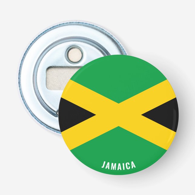 Abrebotellas ¡Salud a Jamaica! Splendid Patriótico (Anverso)