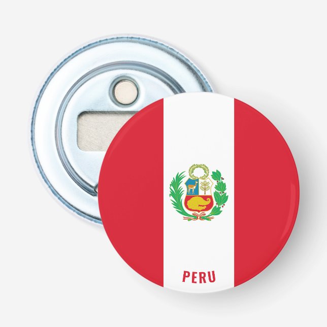 Abrebotellas ¡Salud a Perú! Splendid Patriótico (Anverso)