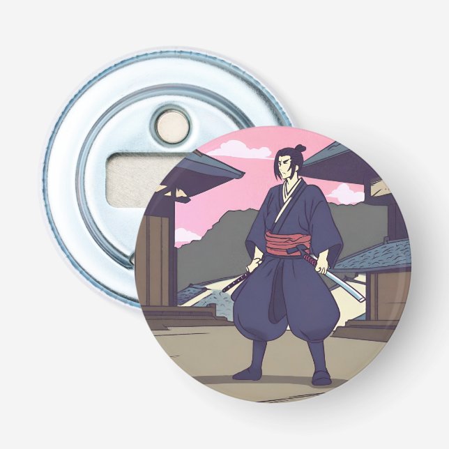 Abrebotellas samurai (Anverso)