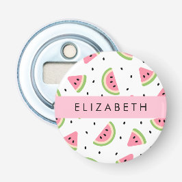 Abrebotellas sandías rosas, semillas de sandía, tu nombre