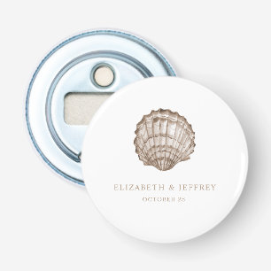 Abrebotellas Sandy Seashells Marine Ocean Beach Wedding