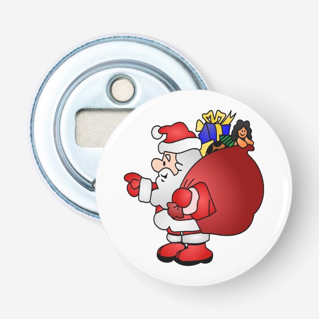 ABREBOTELLAS SANTA CLAUS (Anverso)