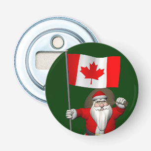Abrebotellas Santa Claus Con El Fin De Canadá
