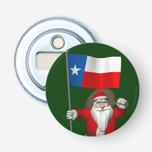Abrebotellas Santa Claus con el fin de Texas