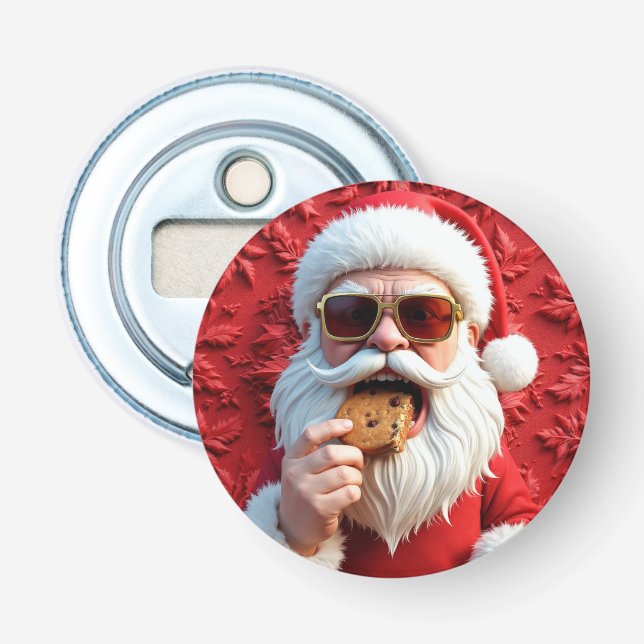 Abrebotellas Santa Claus genial (Anverso)