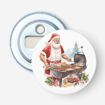 Santa en el Grill de los Navidades