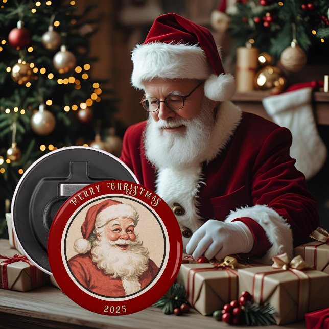 Abrebotellas Santa Retro Vintage  (Subido por el creador)